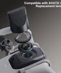 Optical Glass Lens Replacement For Avata 360 Drone Lens Cover With High Transparency Restores True Aerial Image Quality Ultra Clear Footage Includes Complete Installation Tools Easy To Replace And Install