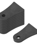 Heavy Duty Weld On Mounting Tabs Built Tough For Any Shop Floor Project Hella Secure Fit With Easy Bolt Prep 10 Pack low carbon steel brackets stacked for fabrication