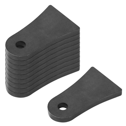 Heavy Duty Weld On Mounting Tabs Built Tough For Any Shop Floor Project Hella Secure Fit With Easy Bolt Prep 10 Pack low carbon steel brackets stacked for fabrication