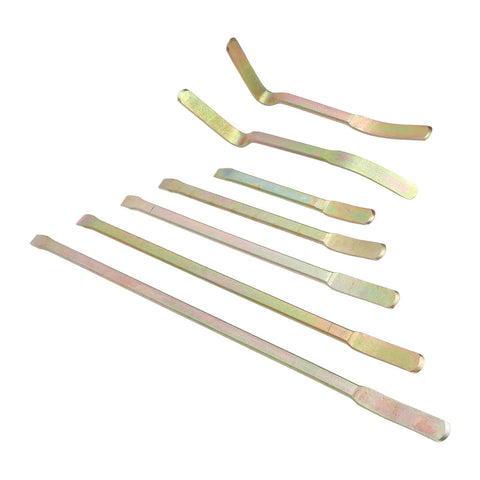 7 Piece Auto Body Repair Kit For Dents And Dings, Dent Repair Rods And Trim Removal Pry Bar, Hail Damage Fix For Cars And Trucks