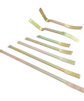 7 Piece Auto Dent Repair Kit With Heavy Duty Pry Bar Tools for car body dents and door dings, shown in various sizes