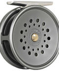 Narrow Spool Perfect Reel WF4 Plus 60 With 20lb Dacron Line For Left Or Right Hand Fly Fisher, Gun Metal classic reel