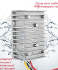 Heavy Duty Dc Step Up Voltage Regulator 12V To 24V 20 Amps 480W waterproof module with aluminum casing in water.