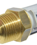 Heavy Duty Engine Coolant Temperature Sensor with brass body for accurate heat tracking, fits most domestic vehicles.