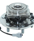 Beefed Up Rear Wheel Hub And Bearing Assembly With ABS For Nissan Pathfinder 2004 Armada 2005 2012 Infiniti QX56 2004 2010 6 Lug SUV Replacement Premium Aftermarket For Smooth Ride And Lasting Durability