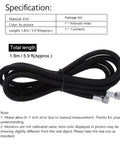 Professional 5.9 Ft EVA Airbrush Hose Kit, 1/8 Inch Female Fittings, 1/8 to 1/4 Inch Adapter, Compatible With Most Air Compressors, black hose