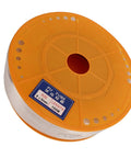Rock Solid Transparent Air Hose Twelve Millimeter Outer Diameter Eight Millimeter Inner Bore Clear Pneumatic Tubing For Air Compressors on spool with label.