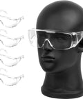 4 Pack Anti Fog Clear Lens Safety Glasses That Fit Over Eyeglasses With Wraparound Side Shields For Nurses Med Pros And Everyday Shooters