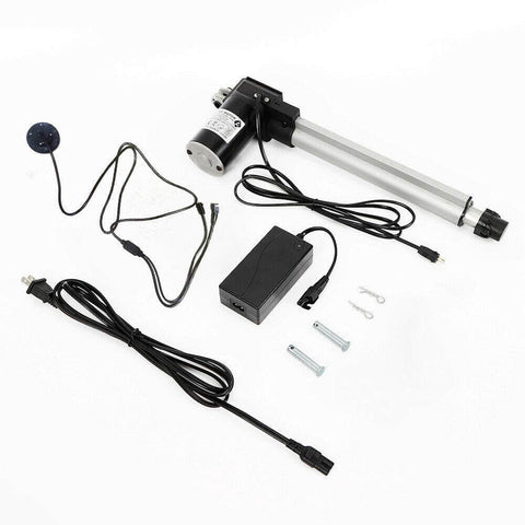 Recliner Motor Actuator Replacement Kit 24V DC Linear Actuator With 250mm Stroke for electric sofas with connectors and cables