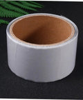 A roll of Window Screen Repair Tape Strong Adhesive Mesh Gap Mending Tape For Kitchen And Bathroom Easy Roll Quick Fix.