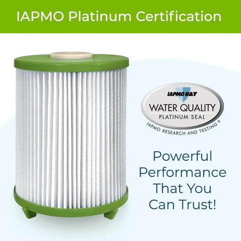Undersink Replacement Filter Cartridge For U9000 Systems, 1000 Gallon Capacity, NSF ANSI Certified For 78 Contaminants, Made In USA