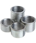 Threaded inserts from 14mm Ignition Plug Rethread Kit With Reamer Tap And 4 Threaded Inserts For Aluminum Cylinder Heads