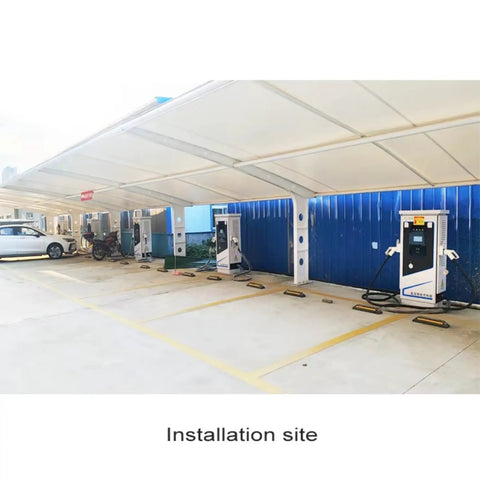 Top Shelf Hardcore Dc Fast Charging Pile For Workplaces Features Legit Configurable Setup Tailored For Farming Sites installation site with DC chargers