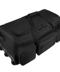 Ultra large military grade rolling duffle bag with wheels, 120L capacity, designed for rugged travel, camping, sports, and outdoor use