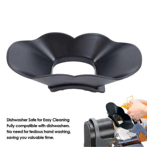 No Spill Pouring Guard For FS301 FS300 Slushie Machine, Snap On Fit, Dishwasher Safe, Food Grade PP, Easy Clean