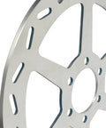 Close-up of rear brake disc for Motovox MBX10 MBX11 Baja Doodle Bug DB30 Blitz Racer Coleman CT100U mini bike go kart.