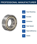 685ZZ miniature ball bearings with double metal shields, ideal for high-speed and low-noise applications.