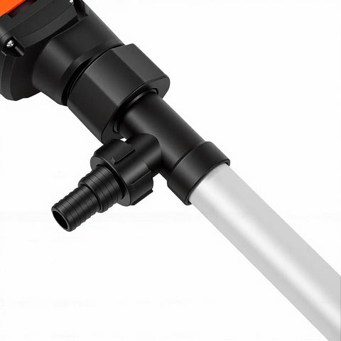 High Speed Electric Oil Transfer Pump With 90Cm Tube Sucks Fuel Kerosene Milk And Water Fast 60 To 75Lpm Portable Submersible Motor For Quick Work On Go With Us Plug Included