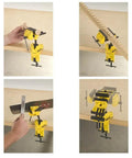 Maxsteel Multi-Angle Base Vise 83-069M Adjustable Angle Vise Clamp in use for crafts and model making with lockable angles