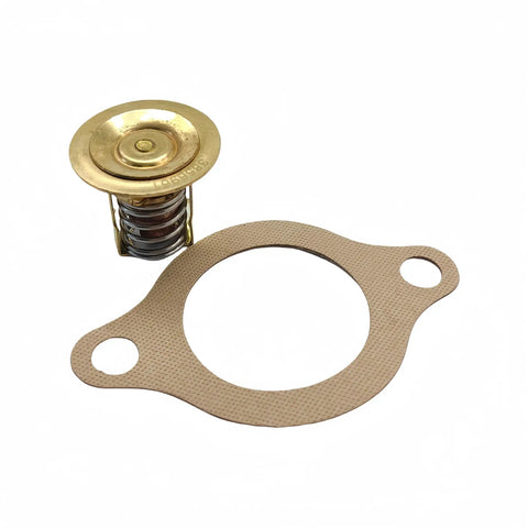 Thermostat Kit For OMC Cobra Volvo Penta 4.3L 5.0L 5.7L 5.8L V6 V8 Engines, 160 F Temperature Rating, Beefed-Up Replacement For Ford GM Based Drives, Replaces 383307 3856961 778056 307239 312797 Sierra 18-3677 with gasket and thermostat