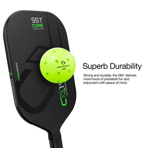 Neon Green Pickleball Balls 3 Pack For Practice And Play, High Visibility Durable Core For Indoor And Outdoor Court Use