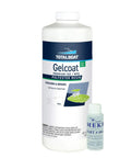 Premium Marine Grade Polyester Gelcoat For Fiberglass Repair White Quart container for boat hull restoration with MEKP.