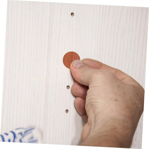 Easy Install No Drill Needed Screw Hole Covers For Furniture And Cabinets, Wear Resistant Decorative Sticker Caps To Hide Screws