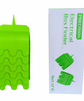 Super Cool 6 Pack Drywall Outlet Marker Kit For Pros and DIYers shows green ABS plastic marker and packaging.