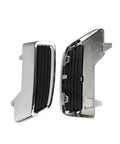 Beefed Up Chrome Stainless Steel Rear Exhaust Muffler Tail Pipe Cover for Peugeot 3008 5008 Allure 2017 2018 2019 Adds Boss Look