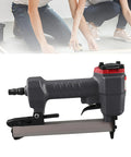 Pro Grade Cordless Brad Nailer Compatible With J Nails In 6 To 13 Mm Sizes with ergonomic grip and fastener tracking window.