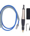 High Speed Pencil Die Grinder Air Tool Built Like A Tank At 23000 Rpm Featuring Tough Aluminum Alloy Body with hose and accessories