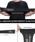 Premium Ice Silk Cooling Arm Sleeves Featuring A Classic American Flag Design, showcasing elasticity and size details.