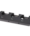 Heavy Gauge Aluminum Dowel Maker Jig Kit with 10mm, 12mm, and 14mm holes for precise tenon cutting.