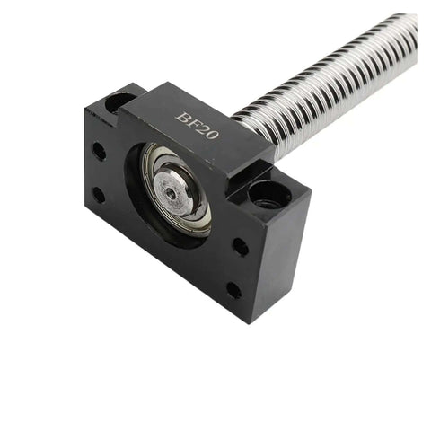 Premium High Precision Linear Guide Rail Kit With 2PC HGR15 Rails And SFU1204 Ball Screw Assembly For Smooth CNC Motion And Rapid Prototyping Setup, BF20 nut block