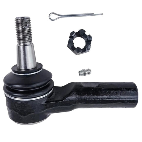 Front Wheel Bearing Hubs Kit With Outer Tie Rod Ends For 2009 2010 Dodge Ram 1500 And 2011 Ram 1500 5 Lug Models Includes 2 Hub Assemblies And 2 Outer Tie Rod Ends Replacement showing outer tie rod end.