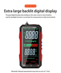 6000 Counts True RMS Digital Multimeter With 4.8 Inch Color Screen showing large backlit digital display