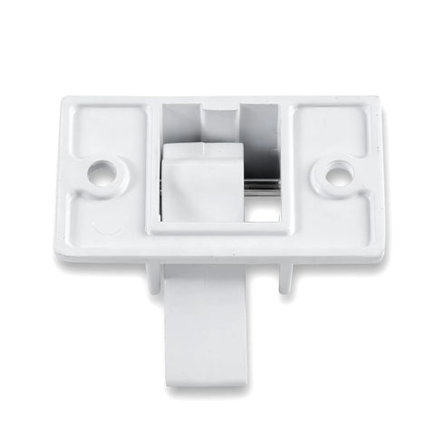 2 Pack Bottom Awning Mounting Bracket Assembly for RVs Die Cast Foot Pedal Support Kit Replacement for 8300 8500 9000 Awnings Steel and Aluminum Build White Finish Built Tough All Weather Outdoor Ready