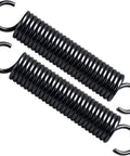 Four And Seven Eighths Inch Recliner Mechanism Extension Springs Two Pack Replacement Parts For Lane And Action Furniture Compatible With Lazy Boy And Catnapper Chairs Built Tough For Easy DIY Fix - shiny black springs