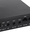 Mini Ups Battery Backup With 10400mAh Capacity For Routers Modems And Security Cameras Features PoE 15V 24V Output and USB ports.