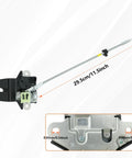 Kia Optima Rear Trunk Latch Actuator Replacement For 2016 To 2020 Models with dimensions highlighted