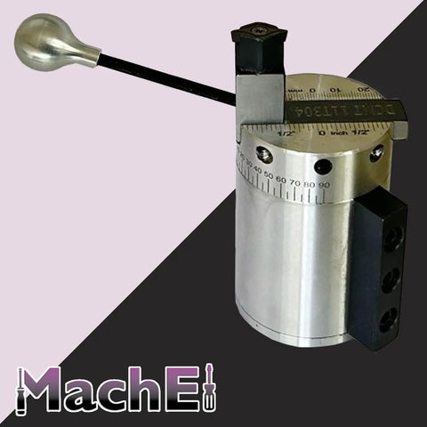 Heavy-Duty Radius Ball Turning Attachment for 7x16 and 7/16 Mini Lathes, 60mm Radius, DCMT11T304 Insert, Rugged, Precision