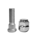 Chrome Wheel Lug Nut Stud Set M14x1.50 For Honda Odyssey Pilot Ridgeline MDX RLX ZDX Acura Models 2009 To 2021 Replacement close-up