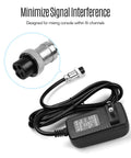 Universal 100-240V AC To 15V DC 230mA Power Adapter With 4 Pin Round Connector and US plug for mixing consoles