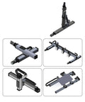 FSL80 Ball Screw Linear Guide Rail Motion Stage Slide Actuator Module For Router Automation 1100mm steel design showcasing components for CNC use.