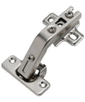 Cold Rolled Steel 135 Degree Cabinet Corner Hinge for kitchen cabinets and wardrobe doors, close-up view.