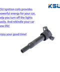 Beefed Up Ignition Coil Pack For Kia Soul Forte Hyundai Tucson Elantra 2011 To 2016 1.8L 2.0L Engines Replacement