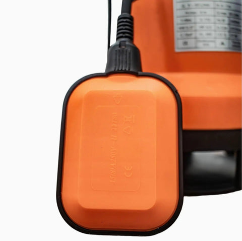 Close-up of automatic float switch for Professional Grade 0.5HP Submersible Water Pump With Automatic Float Switch 110V.