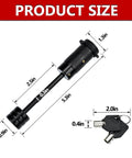 Heavy Duty Trailer Hitch Lock Pin One Quarter Inch Diameter Two And One Half Inch Long For Truck Car Boat RV Fits Class III And IV Hitches
