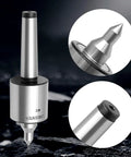 Live Center For Lathe CNC 2MT 60 Degree Morse Taper Long Spindle Tool Built Tough With 220 Lb Load Capacity Ultra Precise 0.000197 Inch Accuracy Heavy Duty MT2 Lathe Center For CNC Machining
