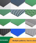 Lightweight PVC Flat Conveyor Belt Replacement for Industrial Transport and Packaging Lines 3.9 by 16.4 Feet, multiple patterns